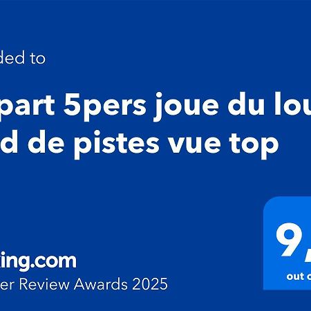 La Joue Du Loup, Aux Pieds Des Pistes Et Vue Sur Montagnes Apartment Exterior foto