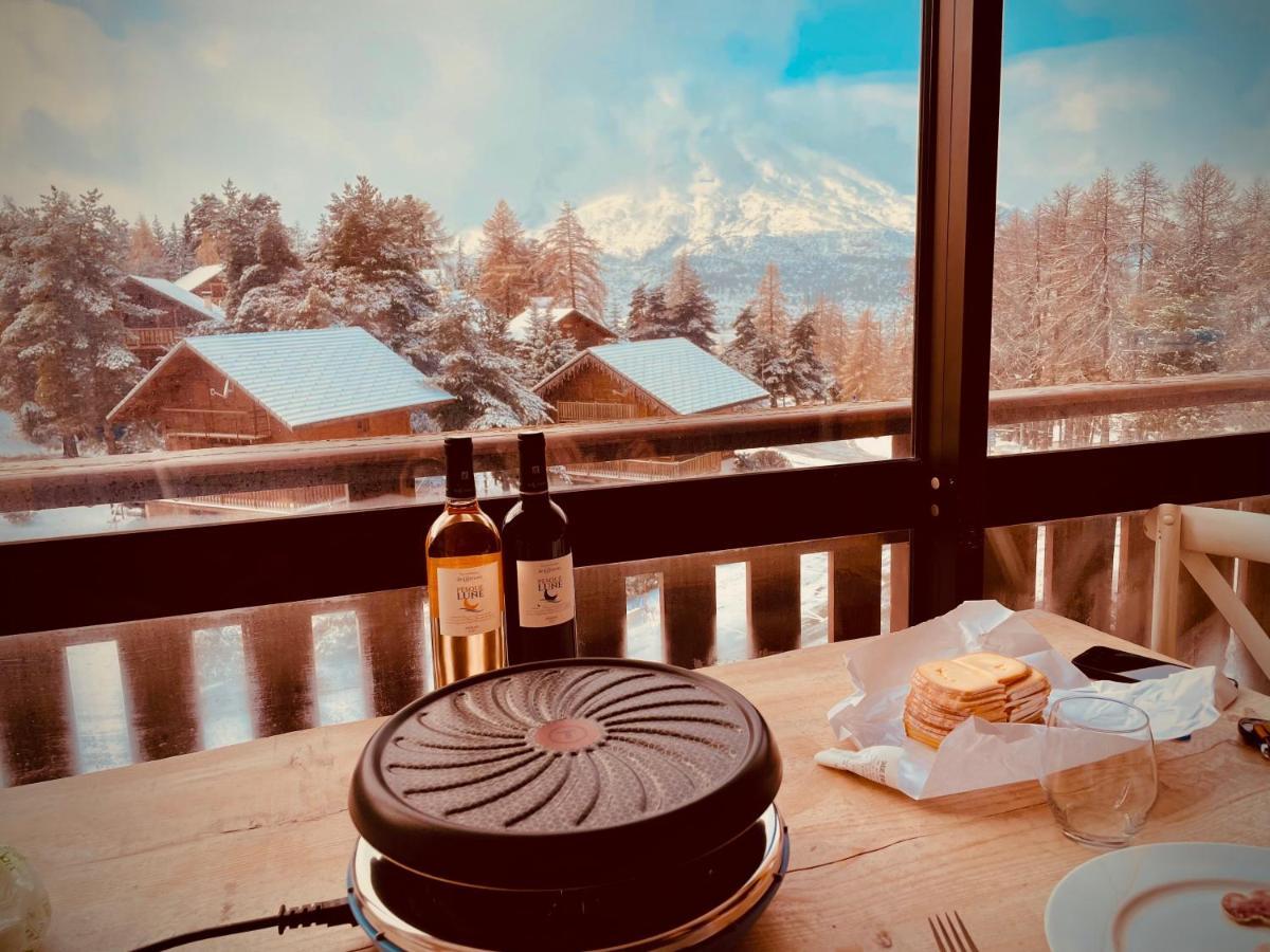 La Joue Du Loup, Aux Pieds Des Pistes Et Vue Sur Montagnes Apartment Exterior foto
