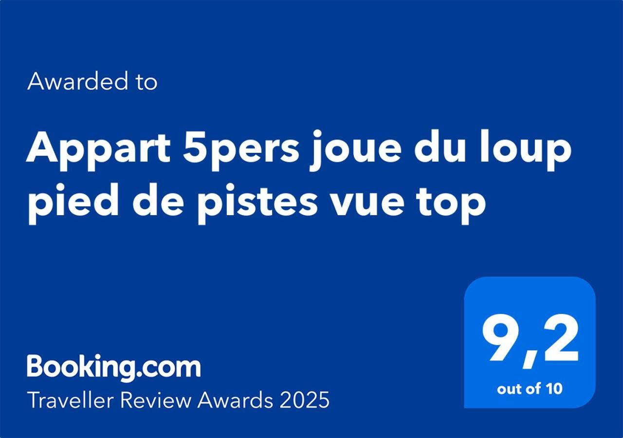 La Joue Du Loup, Aux Pieds Des Pistes Et Vue Sur Montagnes Apartment Exterior foto