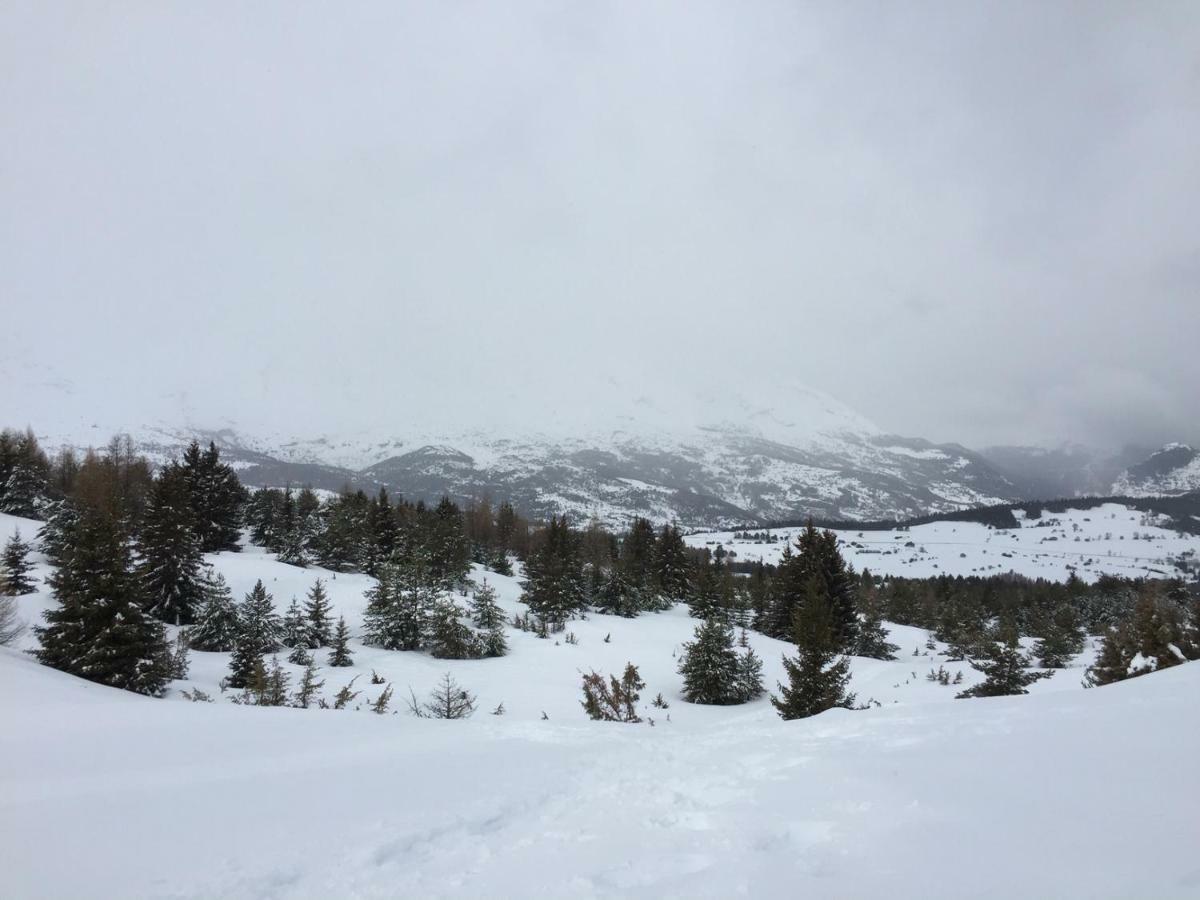 La Joue Du Loup, Aux Pieds Des Pistes Et Vue Sur Montagnes Apartment Exterior foto