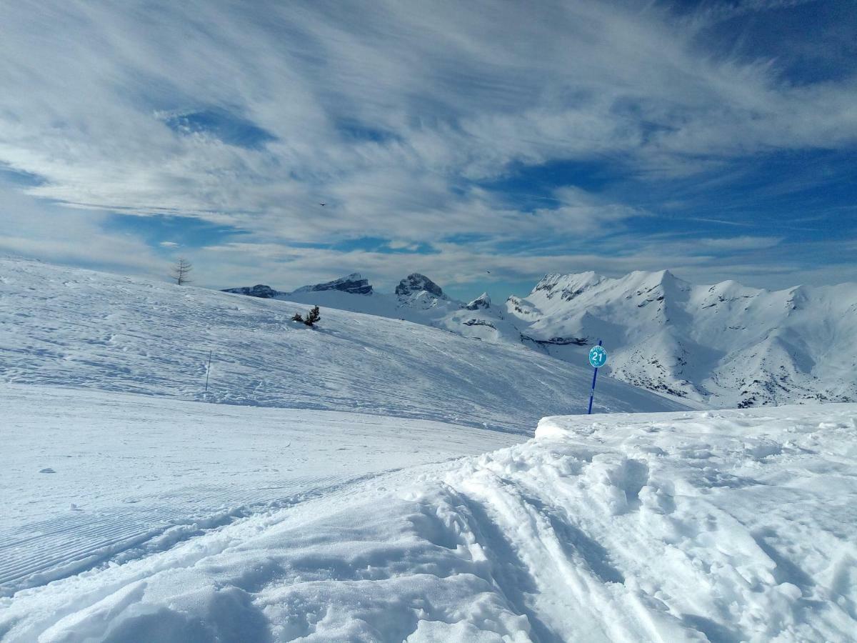La Joue Du Loup, Aux Pieds Des Pistes Et Vue Sur Montagnes Apartment Exterior foto